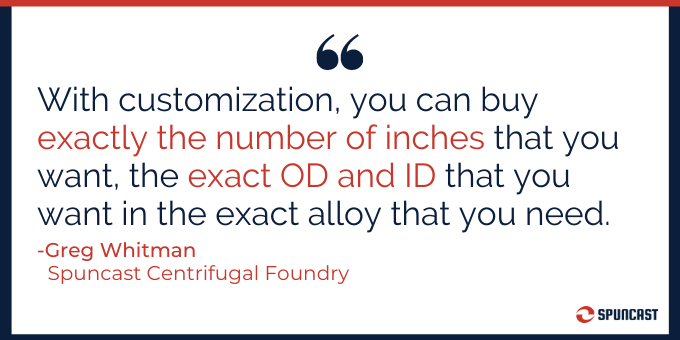 You can get exact amounts with customization